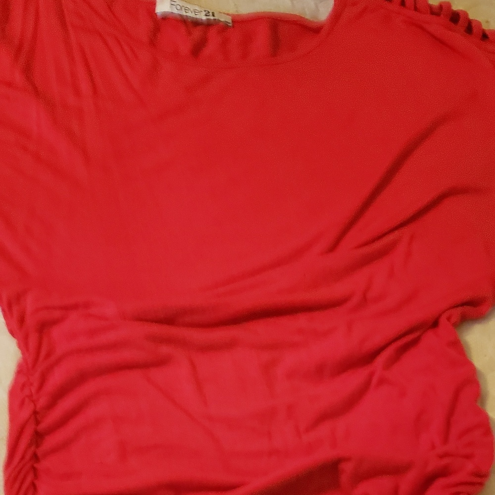 Sexy red dress